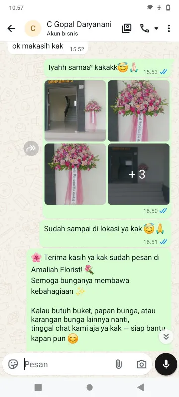 Pengiriman Karangan Bunga Gegerkalong Sukasari