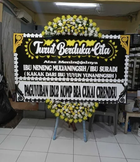 Papan Bunga Duka Gegerkalong Sukasari